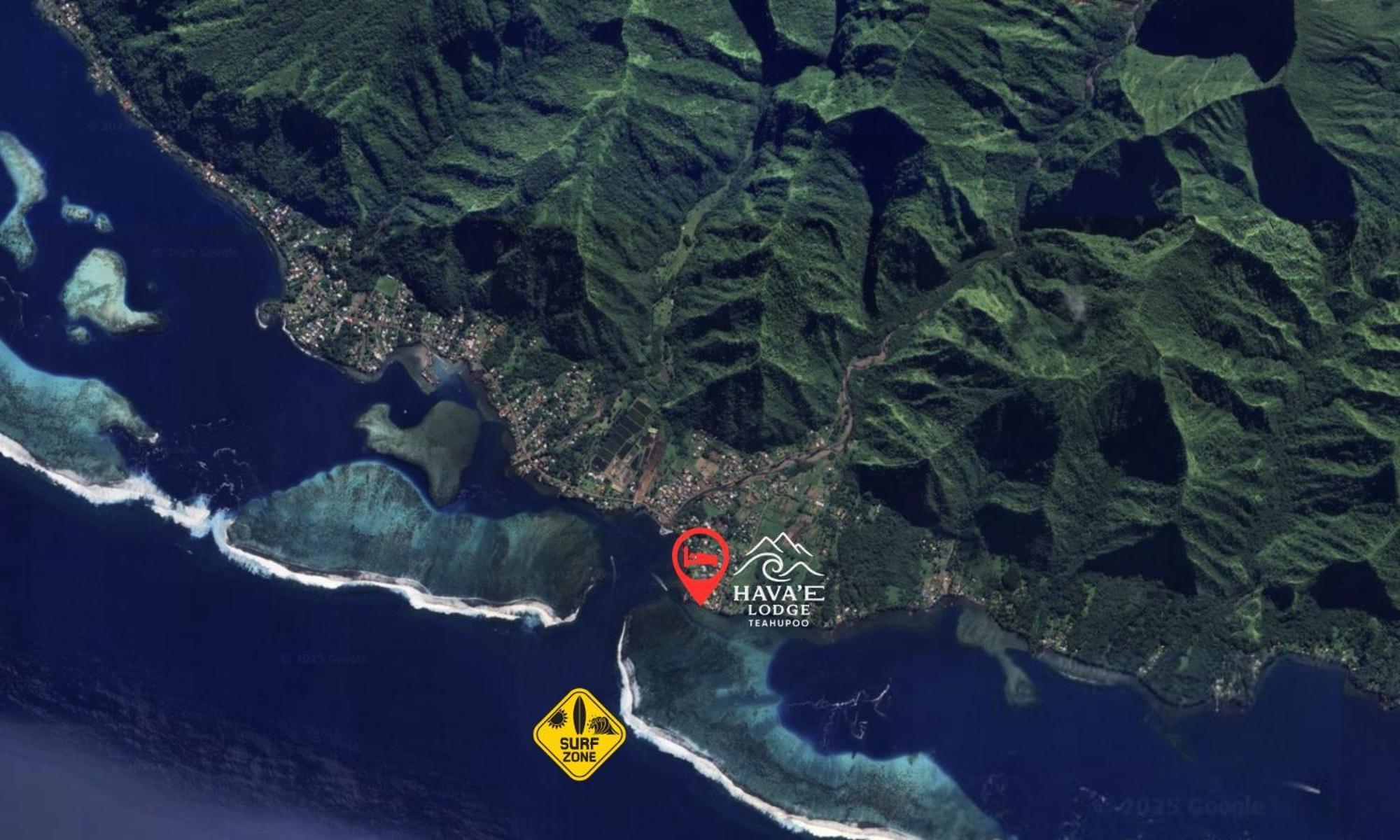 Hava'E Lodge Teahupoo 外观 照片