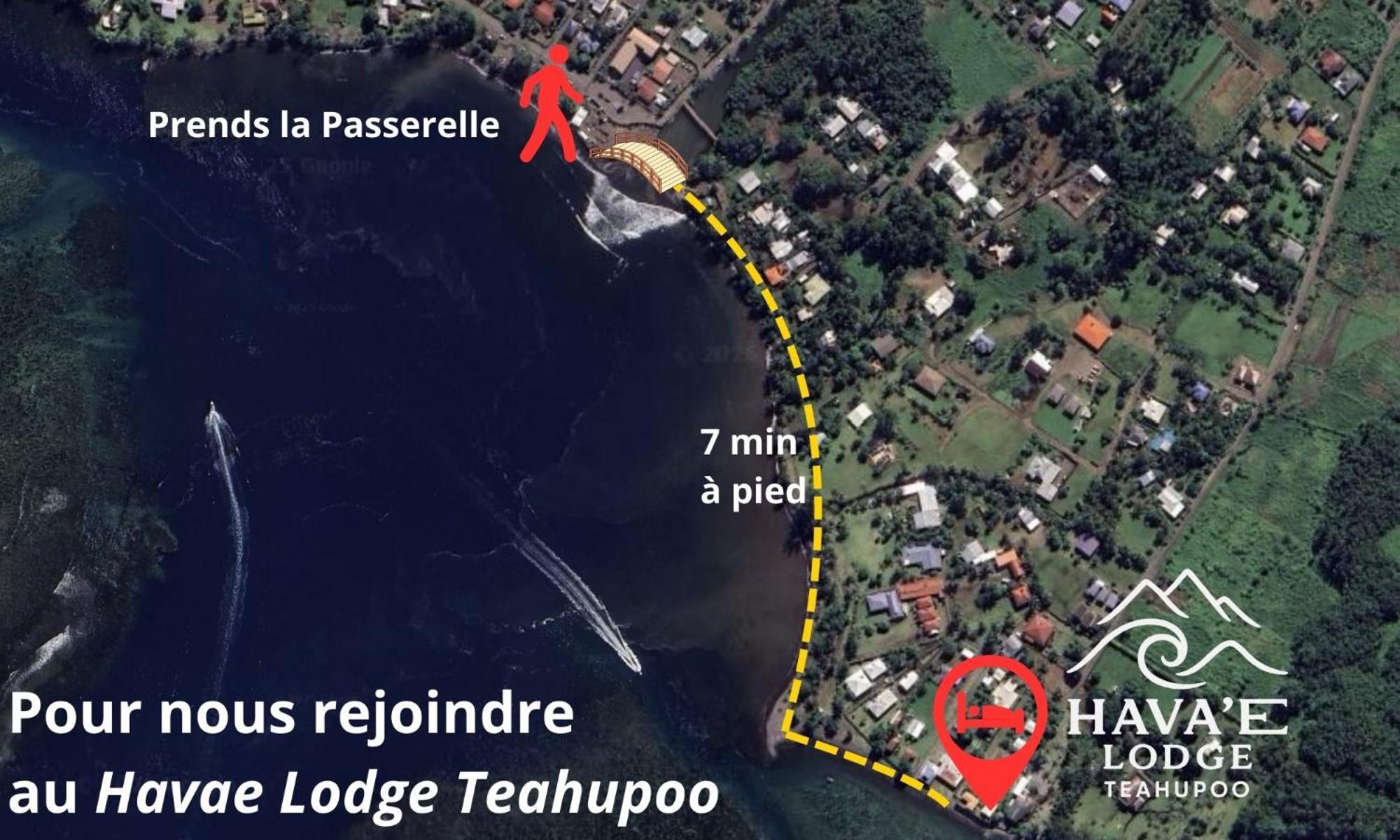Hava'E Lodge Teahupoo 外观 照片